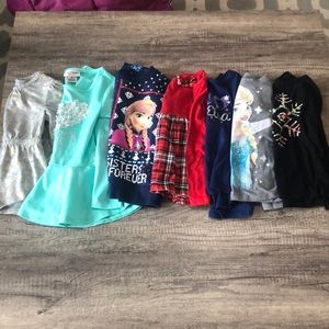 Girls long sleeve tee shirt bundle lot